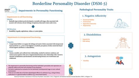 borderline personality disorder dsm 5 icd 10